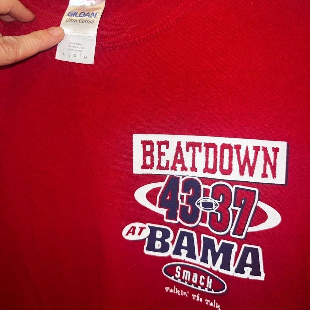 Ole Miss Vs Alabama tee - Picture 3 of 3